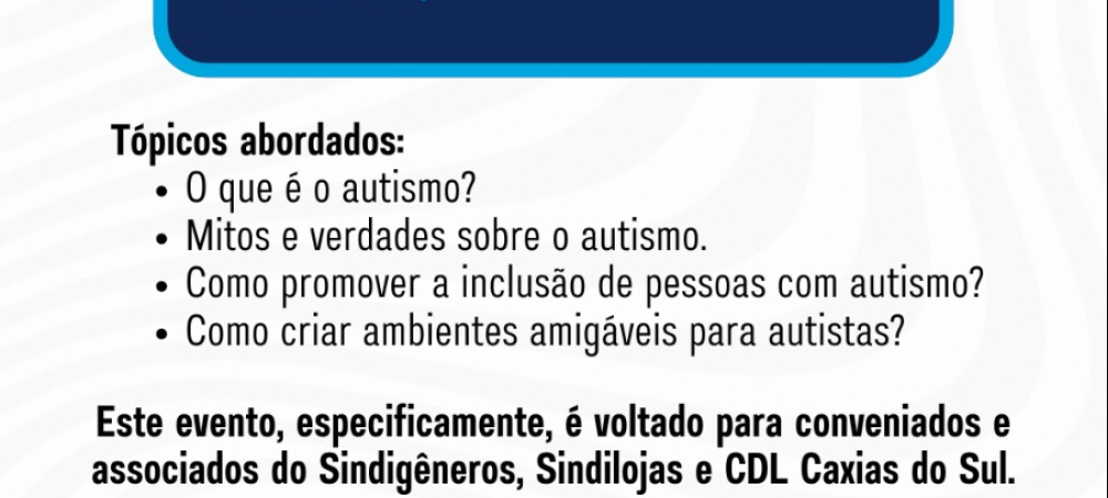 Capacitação sobre autismo